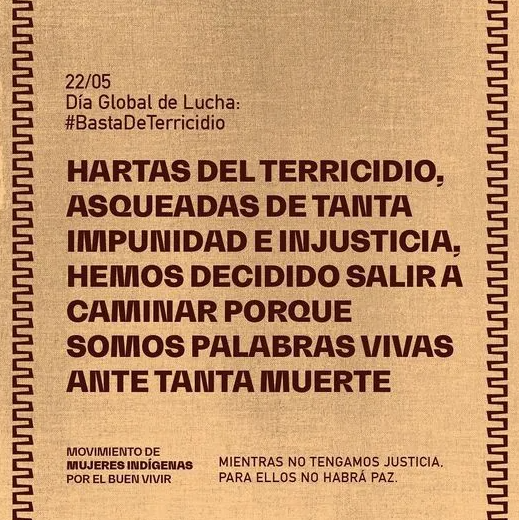 Imagen: Movimiento de Mujeres indígenas por el buen vivir 